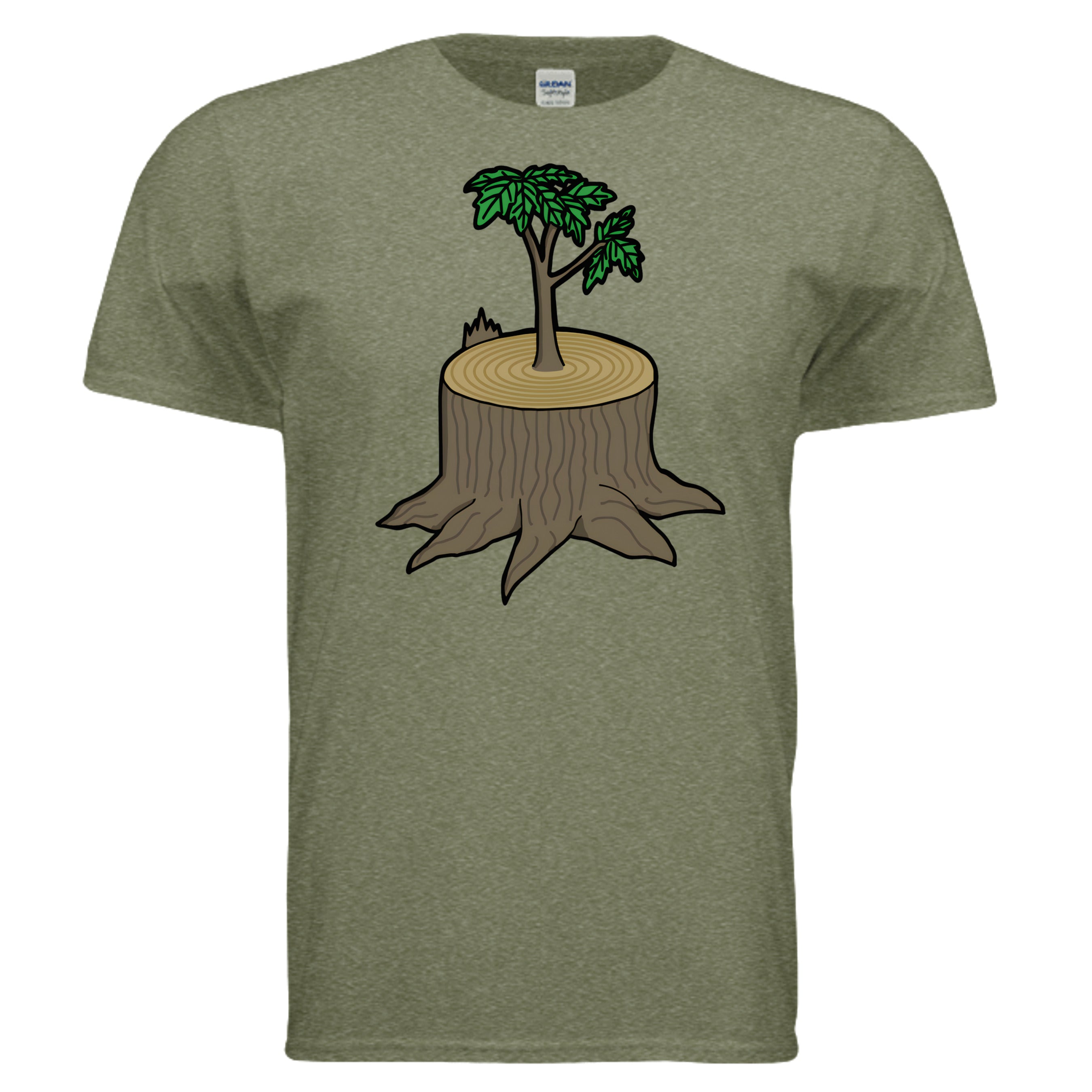 HEATHER MILITARY GREEN - G640 - FRONT
